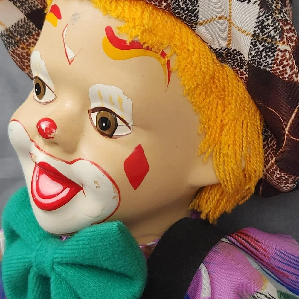 Vintage Monarch Collection Clown Porcelain 12